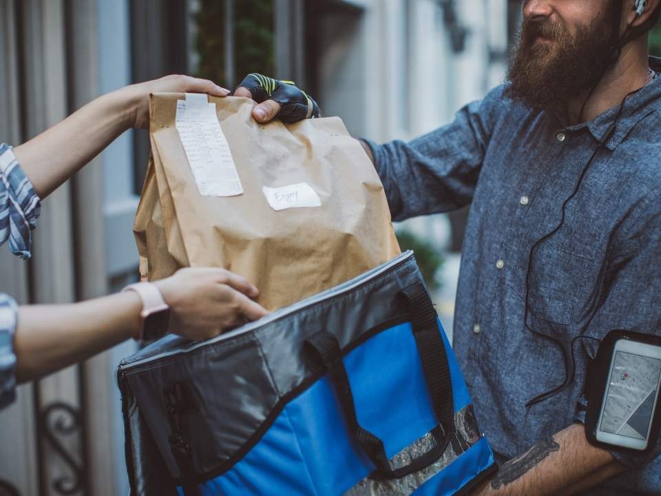 Saco Kraft para Delivery Preço.