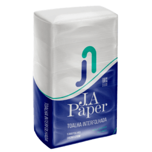 Papel Toalha Interfolha 100% Celulose
